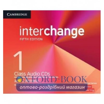 Диски для класса Interchange 5th Edition 1 Class Audio CDs ISBN 9781316622261 замовити онлайн