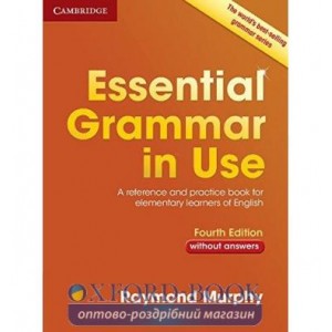 Граматика Essential Grammar in Use 4th Edition Book without answers Murphy, R ISBN 9781107480568