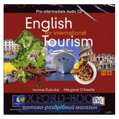 Диск English for International Tourism Pre-Interm Class CDs (2) adv ISBN 9780582479920-L замовити онлайн