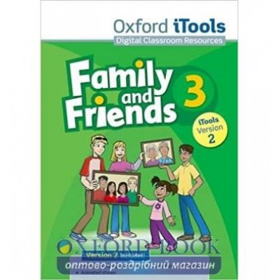 Ресурси для дошки Family & Friends 3 iTools DVD-ROM Version 2 ISBN 9780194814140 заказать онлайн оптом Украина