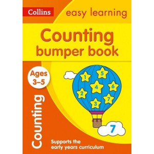 Книга Collins Easy Learning Preschool: Counting Bumper Book Ages 3-5 ISBN 9780008275457