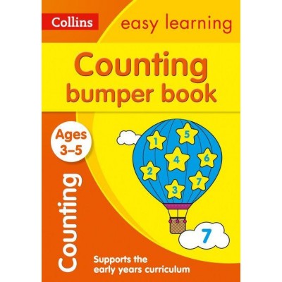 Книга Collins Easy Learning Preschool: Counting Bumper Book Ages 3-5 ISBN 9780008275457 заказать онлайн оптом Украина