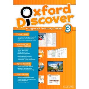 Книга для вчителя Oxford Discover 3 Teachers book ISBN 9780194278188