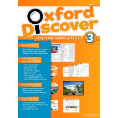 Книга для вчителя Oxford Discover 3 Teachers book ISBN 9780194278188 замовити онлайн