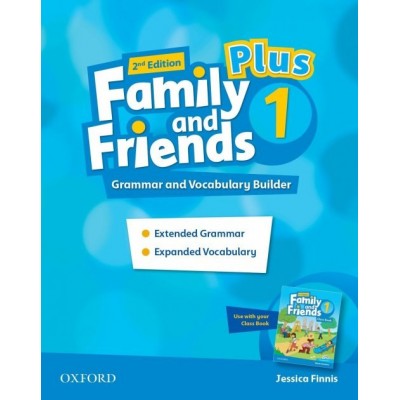 Книга Family and Friends 2nd Edition 1 Plus Grammar and Vocabulary Builder ISBN 9780194403429 замовити онлайн
