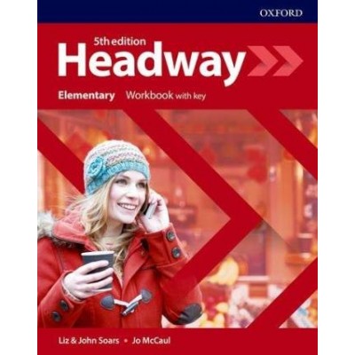 Робочий зошит New Headway 5th Edition Elementary Workbook + key заказать онлайн оптом Украина