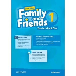 Книга для вчителя Family and Friends 2nd Edition 1 Teachers Book Plus Julie Penn ISBN 9780194796477
