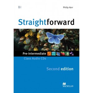 Straightforward 2nd Edition Pre-Intermediate Class CDs ISBN 9780230423220