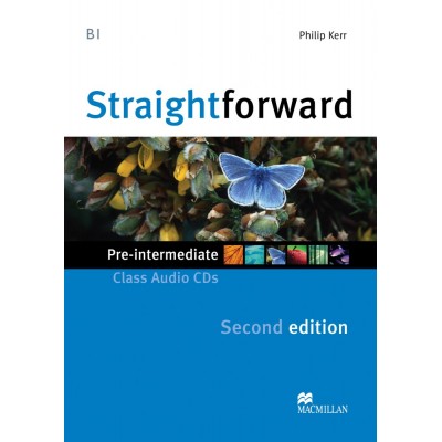 Straightforward 2nd Edition Pre-Intermediate Class CDs ISBN 9780230423220 замовити онлайн
