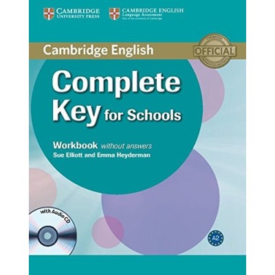 Робочий зошит Complete Key for Schools Workbook without answers with Audio CD ISBN 9780521124362 замовити онлайн