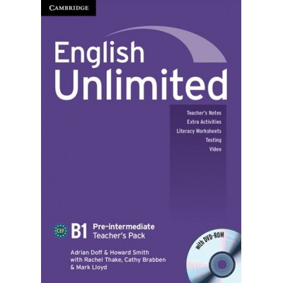 English Unlimited Pre-intermediate Teachers Pack (with DVD-ROM) Doff, A ISBN 9780521697804 замовити онлайн