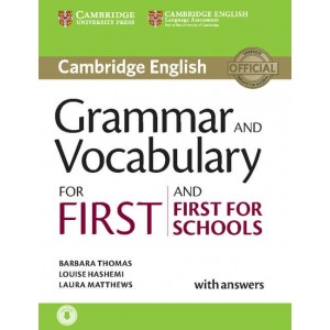 Книга Cambridge Grammar and Vocabulary for First and First for Schools with key and Downloadable Audio ISBN 9781107481060