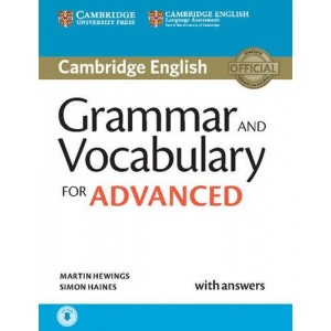 Граматика Cambridge Grammar and Vocabulary for Advanced with Answers and Downloadable Audio Hewings, M ISBN 9781107481114