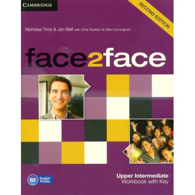 Робочий зошит Face2face 2nd Edition Upper Intermediate Workbook with Key Tims, N ISBN 9781107609563 заказать онлайн оптом Украина