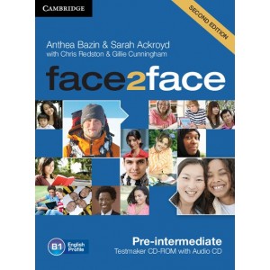 Тести Face2face 2nd Edition Pre-intermediate Testmaker CD-ROM and Audio CD Bazin, A ISBN 9781107609952