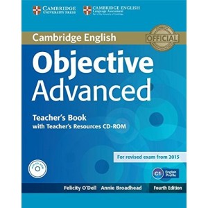Книга для вчителя Objective Advanced Fourth edition teachers book with Teachers Resources Audio CD/CD-ROM ISBN 9781107681453