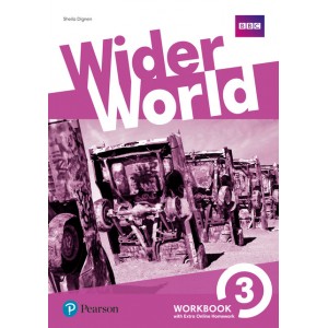 Робочий зошит Wider World 3 workbook with Online Homework ISBN 9781292178769