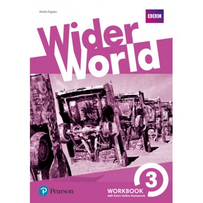 Робочий зошит Wider World 3 workbook with Online Homework ISBN 9781292178769 заказать онлайн оптом Украина