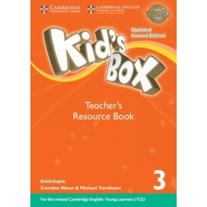 Книга Kids Box Updated 2nd Edition 3 Teachers Resource Book with Online Audio Escribano, K ISBN 9781316629451