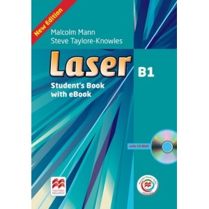 Підручник Laser 3rd Edition B1 Students Book + eBook Pack + MPO ISBN 9781380000200