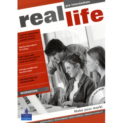 Робочий зошит real life pre intermediate workbook with cd ISBN 9781408235157 заказать онлайн оптом Украина