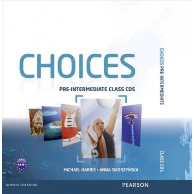 Диски для класса Choices Pre-Intermediate: Class Audio CDs ISBN 9781408242469 замовити онлайн
