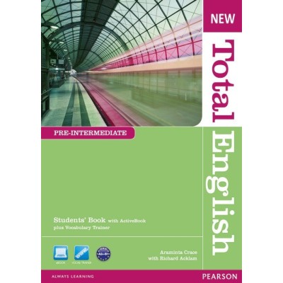 Підручник Total English New Pre-Interm Students Book with Active Book ISBN 9781408267202 заказать онлайн оптом Украина