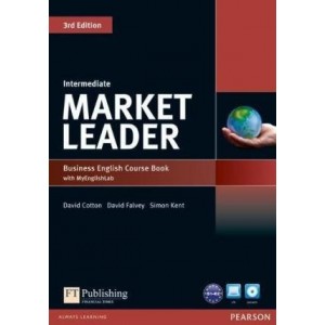 Підручник market leader intermediate 3rd edition coursebook with dvd and myenglishlab ISBN 9781447922278