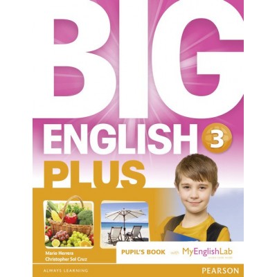 Підручник Big English Plus 3 Students Book with MEL ISBN 9781447990277 заказать онлайн оптом Украина