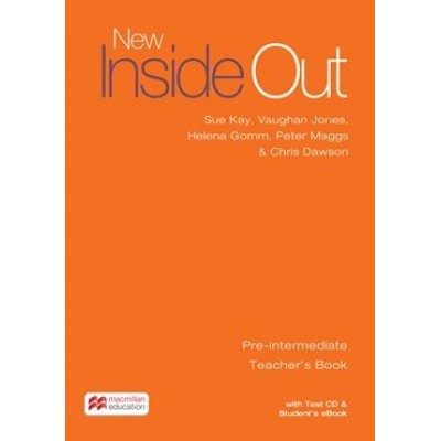 Книга для вчителя New Inside Out Pre-Intermediate Teachers Book with eBook Pack ISBN 9781786327338 заказать онлайн оптом Украина