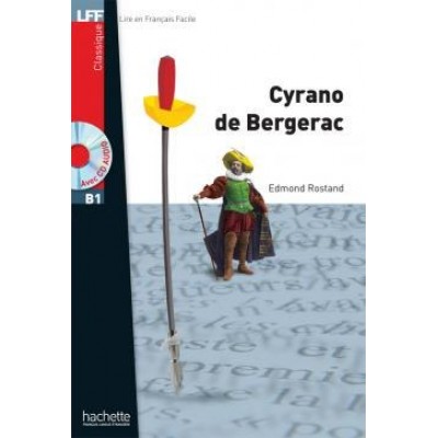 Lire en Francais Facile B1 Cyrano de Bergerac + CD audio ISBN 9782011557452 замовити онлайн