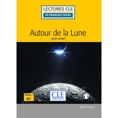 Книга Lectures Francais 1 2e edition Autour de la lune ISBN 9782090317688 заказать онлайн оптом Украина