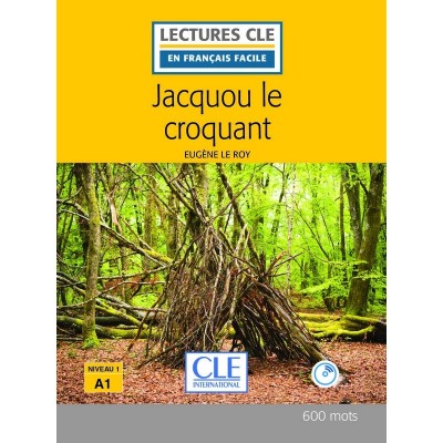 Nouvelle A1/600 mots Jacquou le Croquant Livre+CD Leroy, E ISBN 9782090317695 заказать онлайн оптом Украина