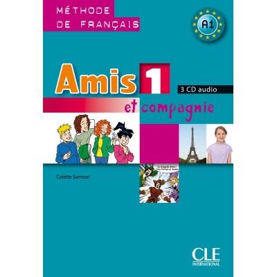 Amis et compagnie 1 CDs (3) audio pour la classe Samson, C ISBN 9782090327700 заказать онлайн оптом Украина