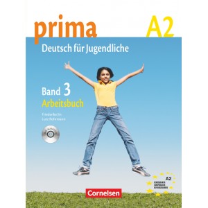 Робочий зошит Prima-Deutsch fur Jugendliche 3 (A2) Arbeitsbuch+CD Jin, F ISBN 9783060200764