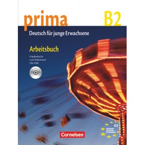 Робочий зошит Prima-Deutsch fur Jugendliche 6 (B2) Arbeitsbuch+CD Jin, F ISBN 9783060201426