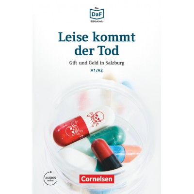 Книга DaF-Krimis: A1/A2 Leise kommt der Tod mit MP3-Audios als Download ISBN 9783061207397 замовити онлайн