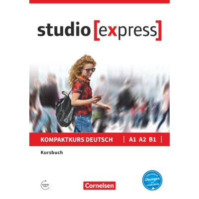 Підручник Studio [express] A1-B1 Kursbuch mit Audios online ISBN 9783065499705 заказать онлайн оптом Украина