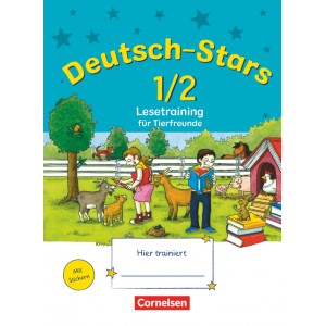 Книга Deutsch-Stars 1/2 Lesetraining Tierfreunde ISBN 9783637020962
