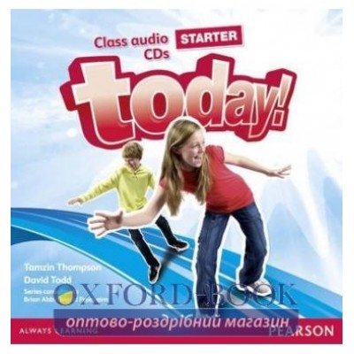 Диск Today! Starter Class Cd ISBN 9781447900931 замовити онлайн