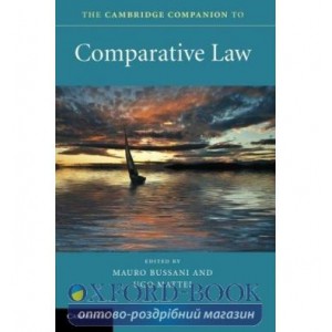 Книга The Cambridge Companion to Comparative Law ISBN 9780521720052