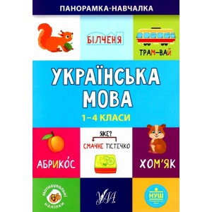 Панорамка-навчалка Українська мова 1-4 класи Сікора 9789662849943 УЛА
