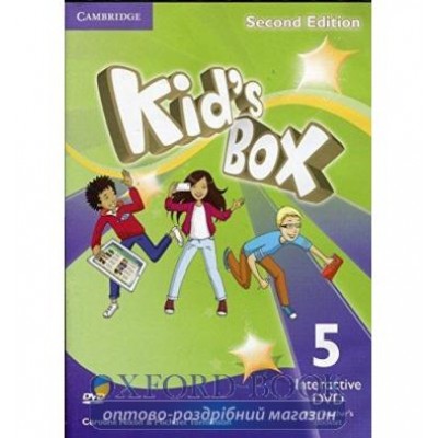 Книга для вчителя Kids Box 2nd Edition 5 Interactive DVD with Teachers Booklet ISBN 9781107663725 замовити онлайн