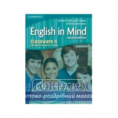 English in Mind 2nd Edition 4 Classware DVD-ROM Puchta, H ISBN 9780521184540 заказать онлайн оптом Украина