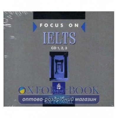 Диск Focus on IELTS Audio CDs (3) ISBN 9780582772991 замовити онлайн