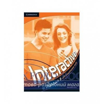 Робочий зошит Interactive 3 workbook with Downloadable Audio Levy, M ISBN 9780521712200 заказать онлайн оптом Украина
