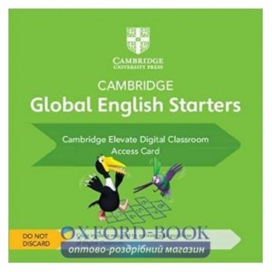 Книга Cambridge Global English Starters Cambridge Elevate Digital Classroom ISBN 9781108700191