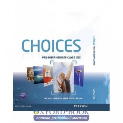 Диск Choices Pre-Intermediate Class MP3 CD adv ISBN 9781408242469-L замовити онлайн