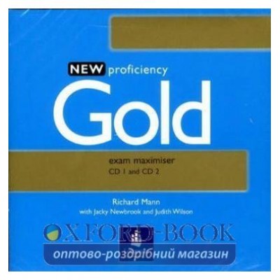 Диск Proficiency Gold New Maxim Audio CDs (2) adv ISBN 9780582507289-L заказать онлайн оптом Украина