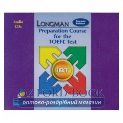 Диск Preparation Course for the TOEFL IBT Audio CDs (8) adv ISBN 9780132056854-L замовити онлайн